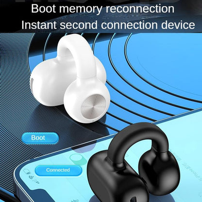 Wireless Single-ear Bluetooth 5.3 Earphone - Z28 - Black Box Packag
