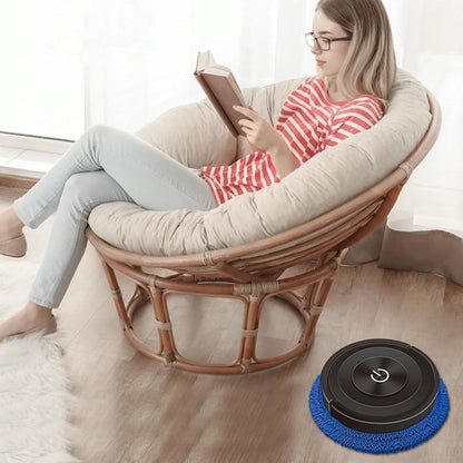 Smart Automatic Sweeping & Mopping Machine - Dry / Wet - Piano Black