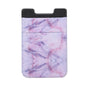 Marble Road Stretch Phone Card Holder Sticky Clip - Purple