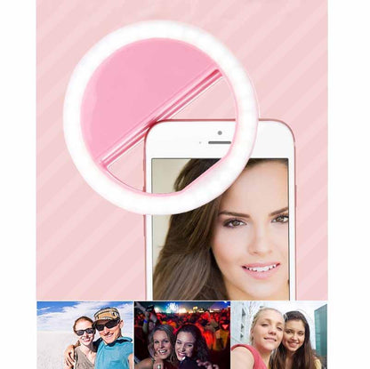 Ring-shaped Selfie Light for Live Photography - Led Flashlight - White