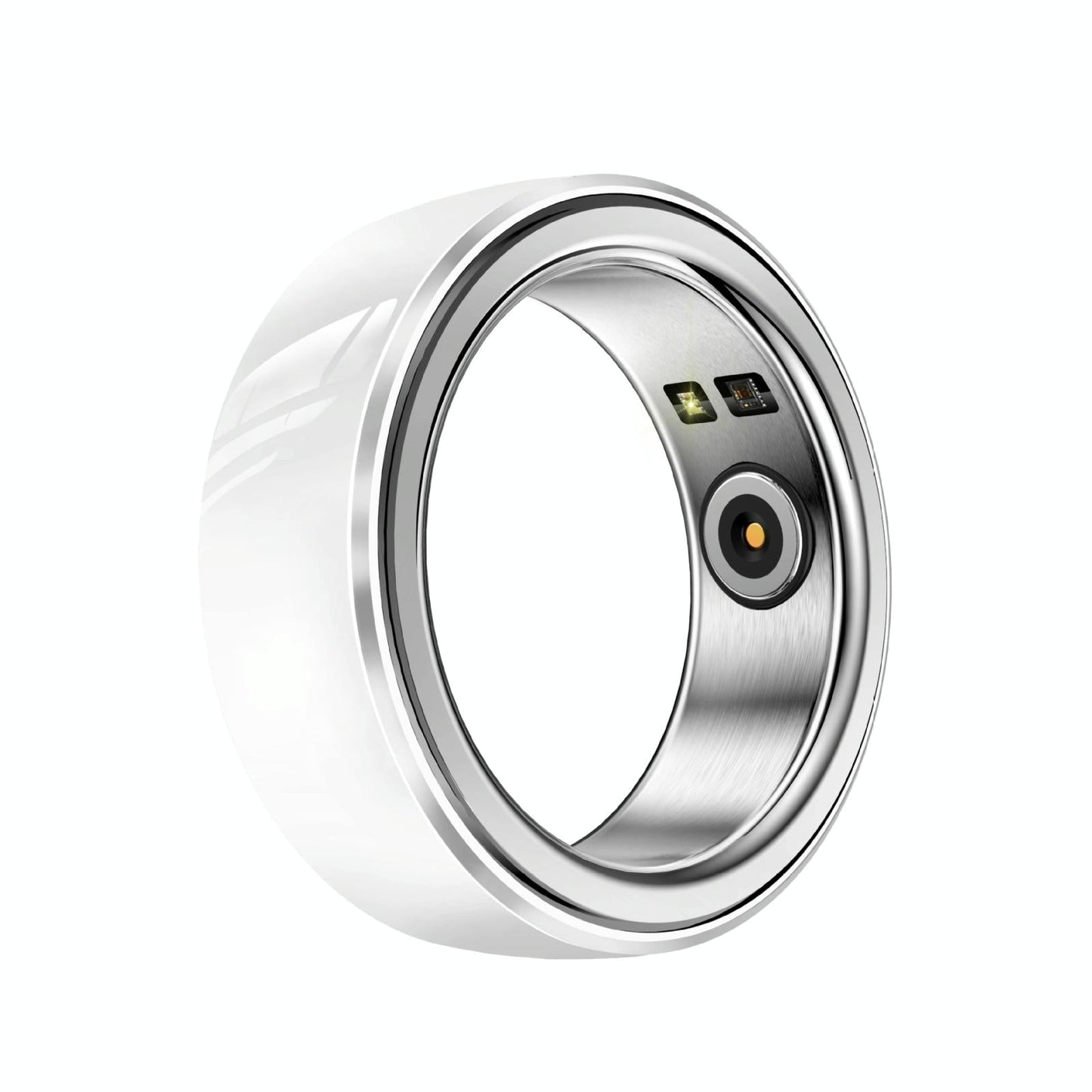 Smart Ring With Heart Rate Blood Oxygen Sleep & Sports Modes - R8 Size 18 - Black