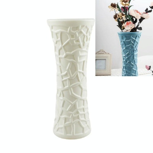 Hydroponic Vase For Dry And Wet Flower Arrangements - Milk White