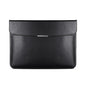 Leather Laptop Sleeve - Ultra-thin and Stylish - Black