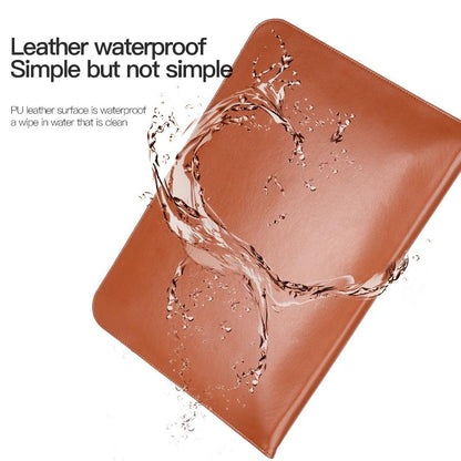 Leather Laptop Sleeve - Ultra-thin and Stylish - Black
