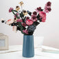 Creative Plastic Vase For Modern Decor - Simple Design - Blue