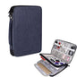 Waterproof Multi-function Storage Bag for Digital Accessories - l - Navy Blue