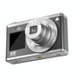 4K Hd Optical Zoom Digital Camera 60Mp Dual Screen Selfie Camera No Memory - Black