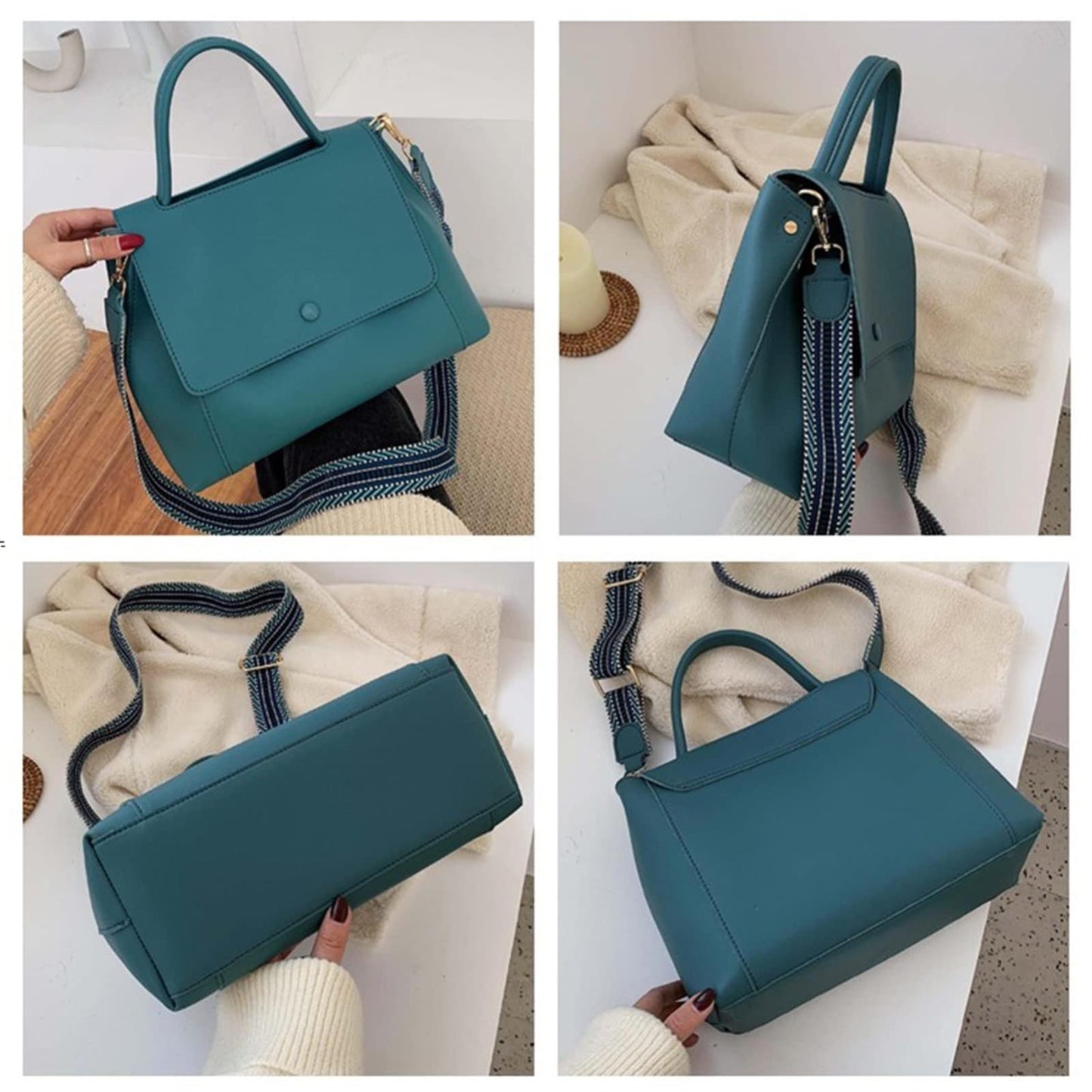 Versatile Autumn / Winter Shoulder Bag For Women - Khaki