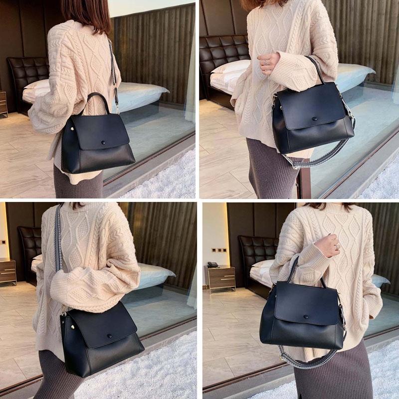 Versatile Autumn / Winter Shoulder Bag For Women - Khaki