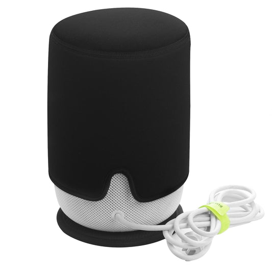 Black Dustproof Case for Homepod / Mini 2 Speaker with Anti-slip Pad