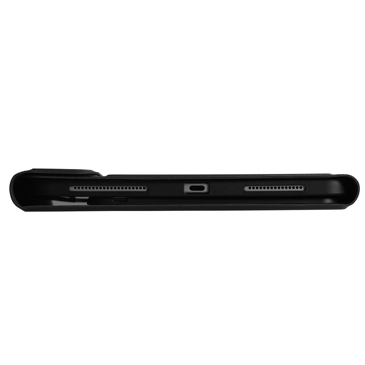Bluetooth Keyboard Leather Case For Ipad 9.7 With Triangle Holder & Pen Slot - Black Diamond Pattern