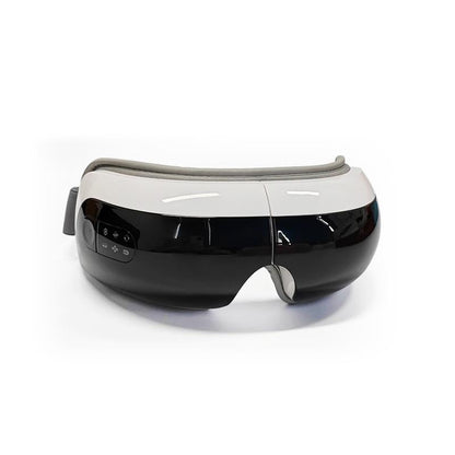 Adjustable Eye Massager With Hot Compress Black - Black