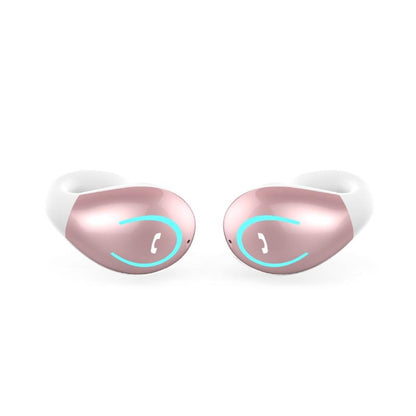 Ultra-light Wireless Bluetooth Earphones - Yx08 Stereo V5.0 - Black