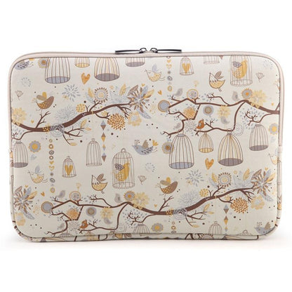 Universal Cartoon Tablet Sleeve Bag - Business Edition - Pink - For Amazon Kindle 6 Inch Vertical