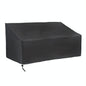 Waterproof Dustproof Sofa Recliner Cover - 134X66X89 / 69Cm - Black