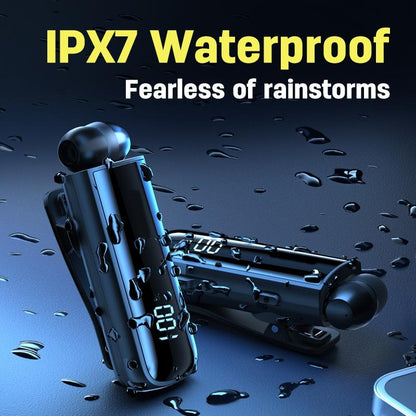 Waterproof Earphones for Driving and Riding - Black