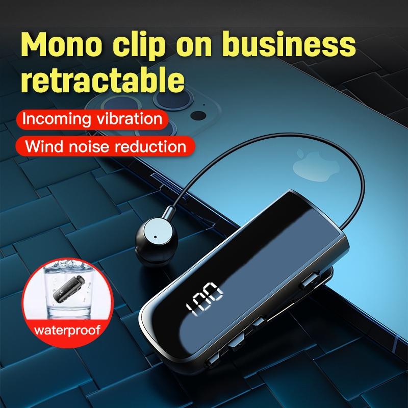 Waterproof Earphones for Driving and Riding - Black