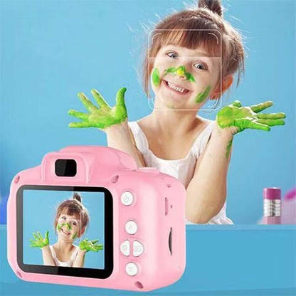 Portable 8.0mp Hd Children's Digital Camera with 2.0 Screen - Blue