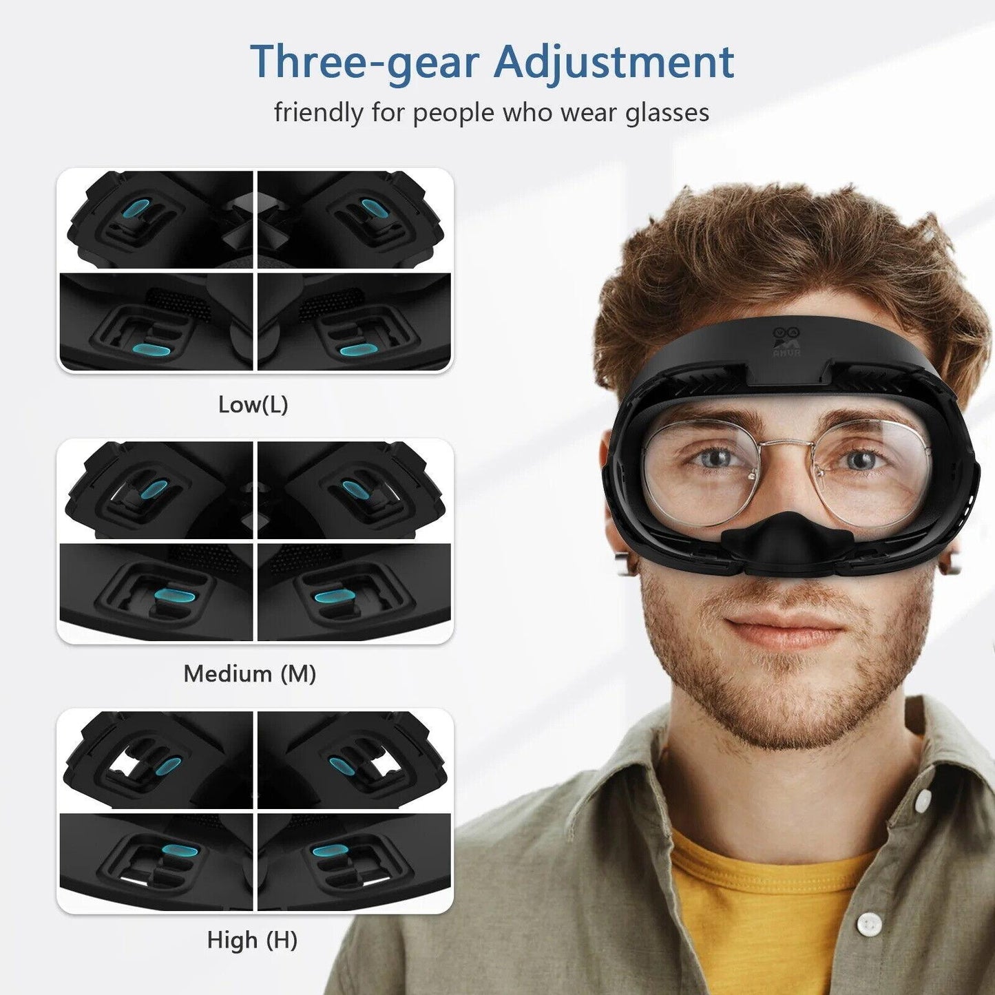 Meta Quest3 Ice Silk Mask - Breathable Leather Material