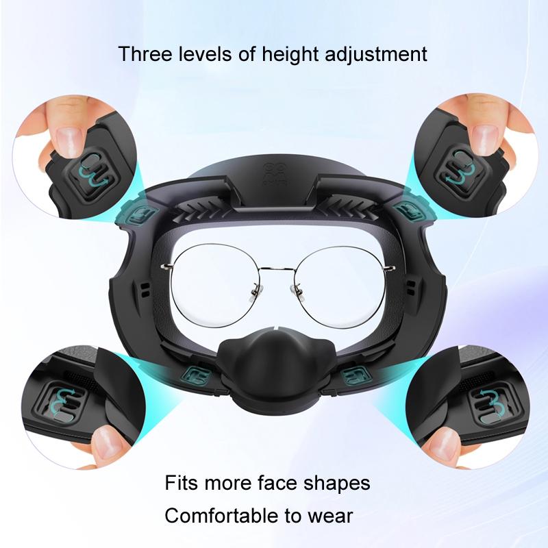Meta Quest3 Ice Silk Mask - Breathable Leather Material