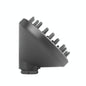 Gold Diffuser Attachment for Dyson Airwrap - Replacement Nozzle - Gray