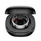 Smart Health Ring Temp Heart Rate Bp Reminder Black - 57Mm