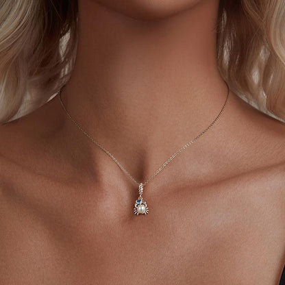 925 Sterling Silver Adorable Crab Pendant