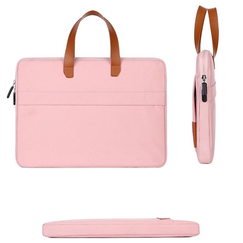 Lightweight Laptop Liner Bag - Fits 13 / 13.3 Inch - Portable - Pink