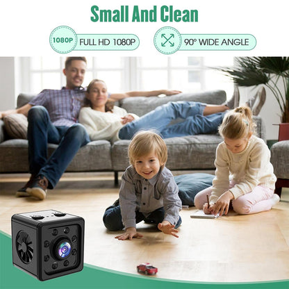 Outdoor Hd Night Vision Camera - 1080P Infrared Black