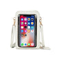 Multifunctional Touch Screen Phone Bag - White