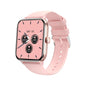 1.91 Inch Bt5.2 Smart Sport Watch Support Sleep / Heart Rate / Blood Oxygen / Temperature / Blood Pressure Health Monitor - Pink