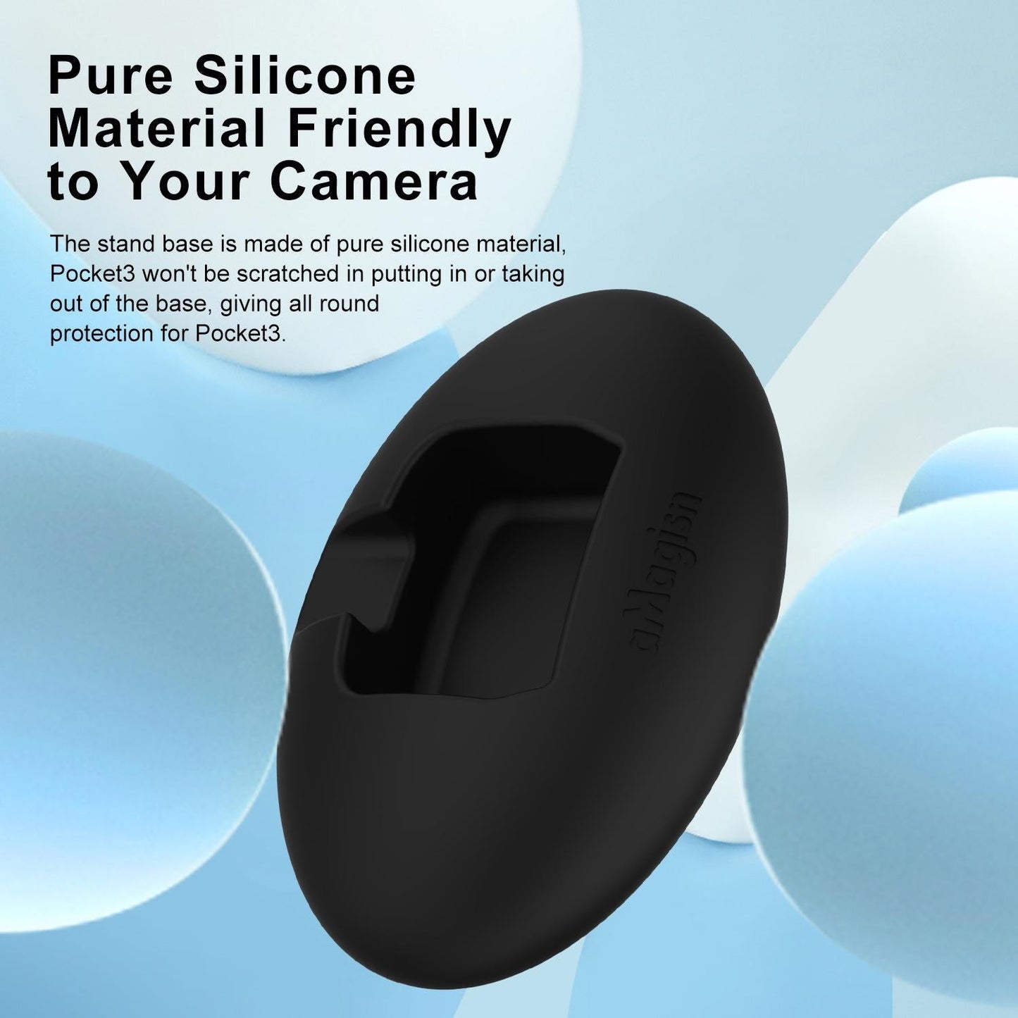 Silicone Base for Dji Pocket 3 - Double Sided Glue