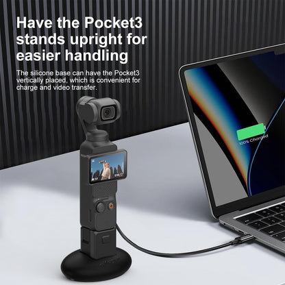 Silicone Base for Dji Pocket 3 - Double Sided Glue