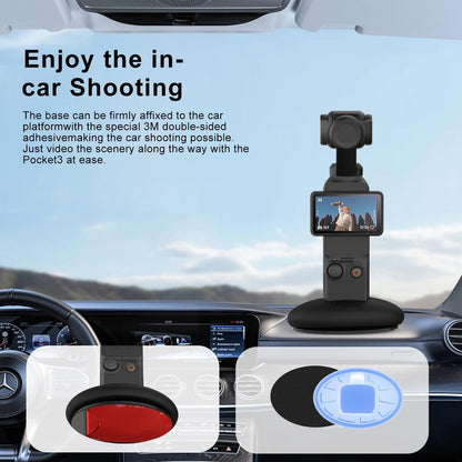 Silicone Base for Dji Pocket 3 - Double Sided Glue