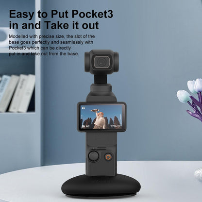 Silicone Base for Dji Pocket 3 - Double Sided Glue