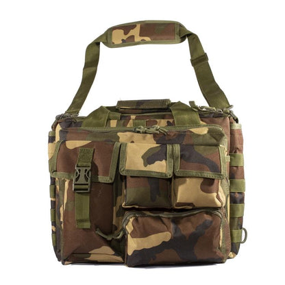 Waterproof Outdoor Messenger Bag For Sports & Cycling - Black