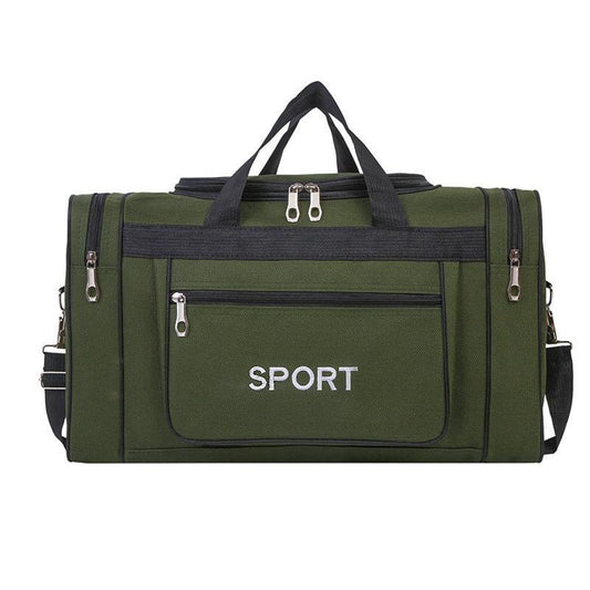 Large Capacity Shoulder Travel Bag - Green
