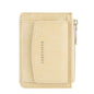 Multifunctional Crocodile Card Holder With Zipper Small Coin Purse - Yellow
