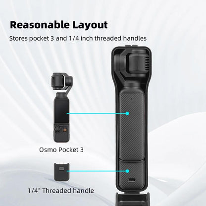 Waterproof Storage Box For Dji Pocket 3 With Lanyard - Protective Shell