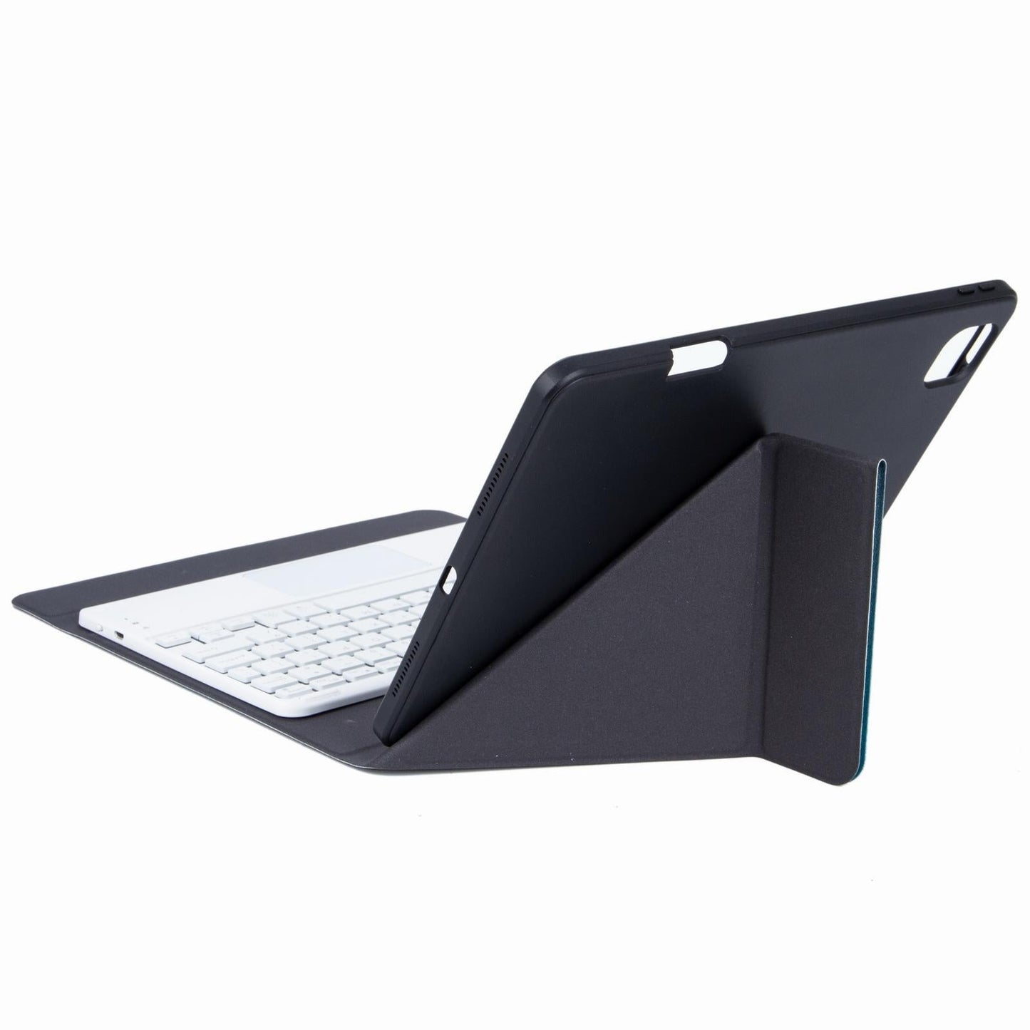Bluetooth Keyboard Leather Case For Ipad 10.2 / Pro 10.5 - Three-Fold Holder - Rainbow