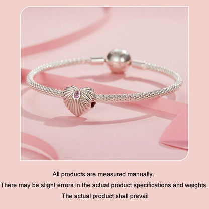 925 Sterling Silver Diy Love Beads & Platinum