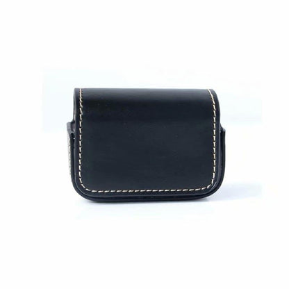 Waterproof Mini Leather Case for Dji Action Gopro Sjcam Xiaomi Mi Jia - Storage Box - Black