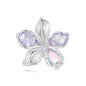 925 Sterling Silver Opal Flower Silicone Diy Beads