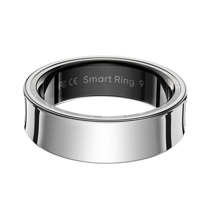 Smart Ring With Heart Rate Blood Oxygen Sleep Monitoring & Sports Modes - Size 12 - Black