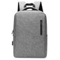 Anti Theft Usb Backpack For Business & School - Gray
