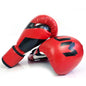 Professional Adult Boxing Training Gloves - 6Oz For Muay Thai Fighting - Red