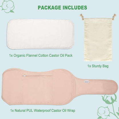 Leak-Proof Waist & Neck Support For Better Sleep - Upgrade Waist Khaki