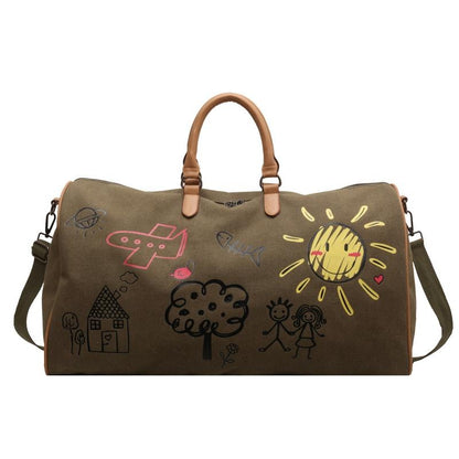 Travel Crossbody Bag - Perfect For Outdoors - Black
