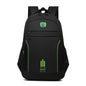Large Capacity Nylon Backpack For Students - Green