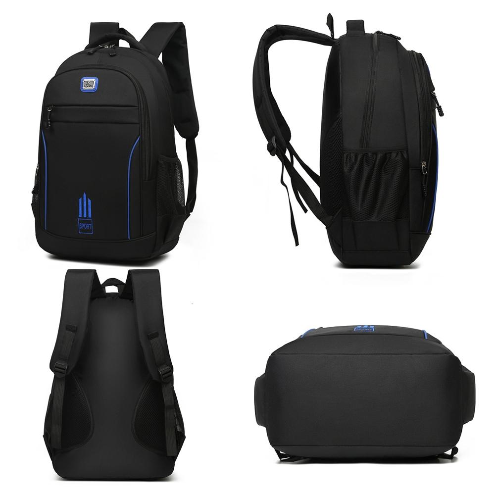 Large Capacity Nylon Backpack For Students - Green